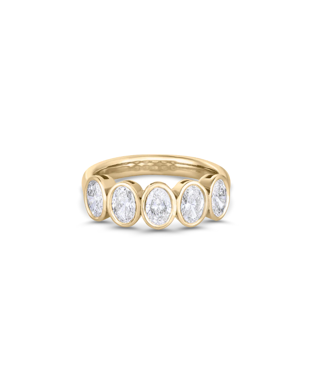 Arissa Oval Bezel Diamond Ring