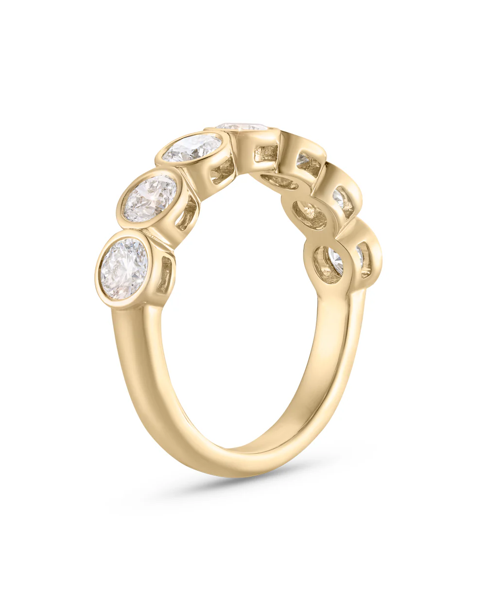 Arissa Round Bezel Diamond Ring - Image 11