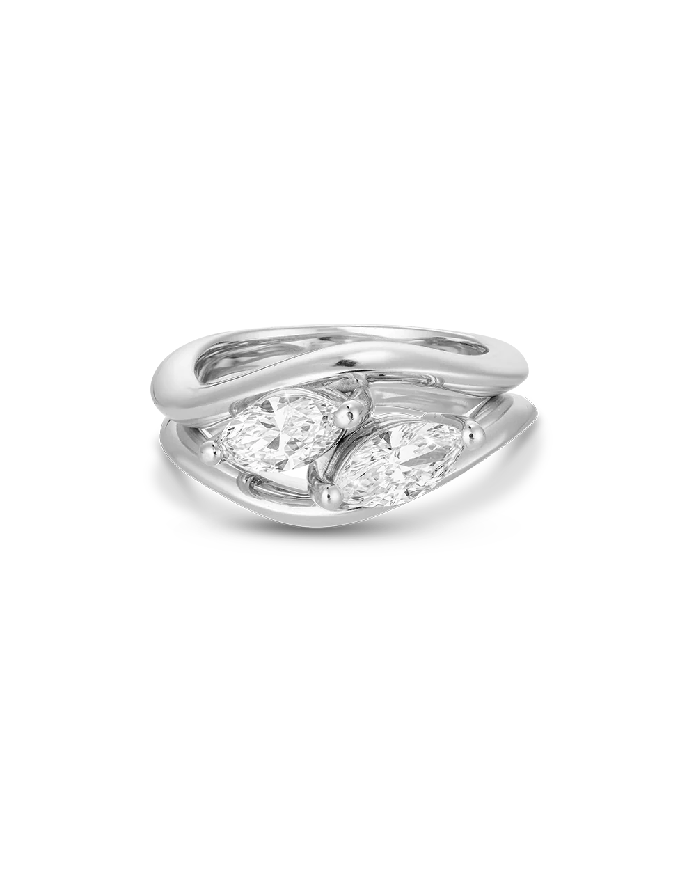 Astra Marquise Natural Diamond Pinky Ring - Image 18