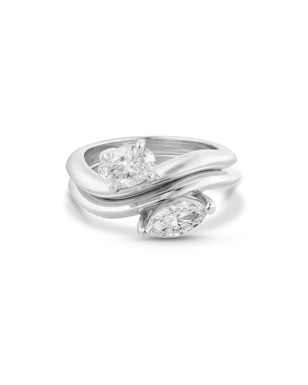 Astra Marquise Natural Diamond Pinky Ring - Image 20