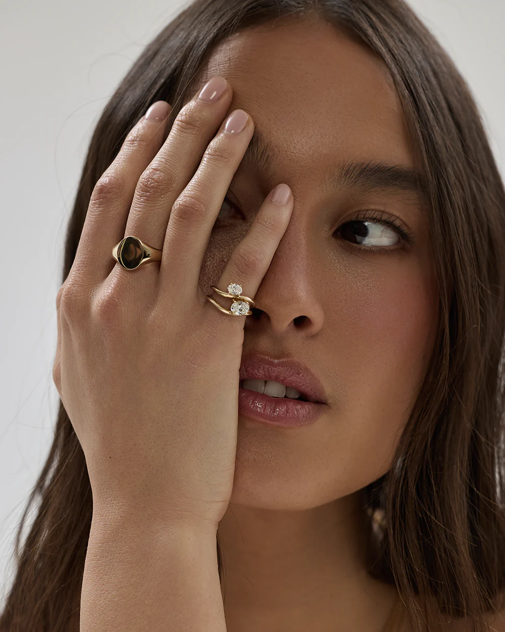 Astra Oval Pinky Ring - Ready in 7 Days - Image 13