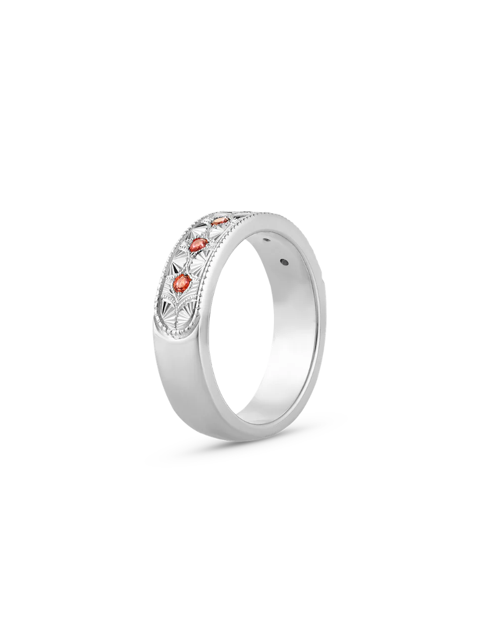 Beatrice Hand Engraved Band - Image 19