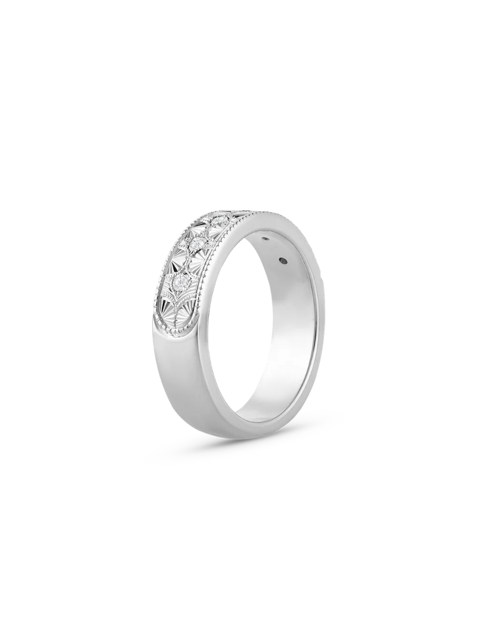 Beatrice Hand Engraved Band - Image 44