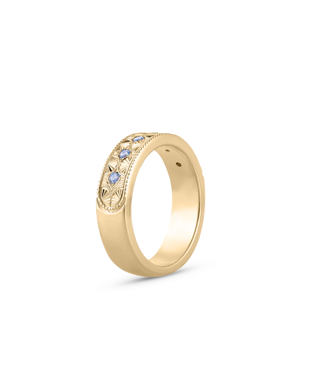 Beatrice Hand Engraved Band - Image 46
