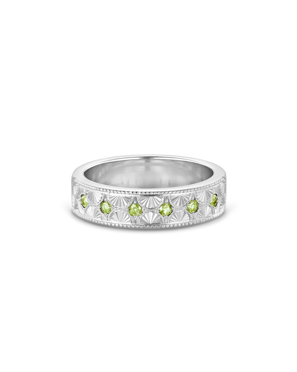 Beatrice Hand Engraved Band - Image 60