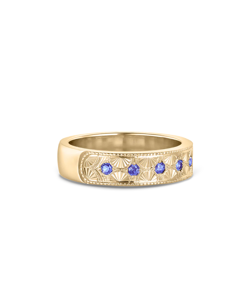Beatrice Hand Engraved Band - Image 82