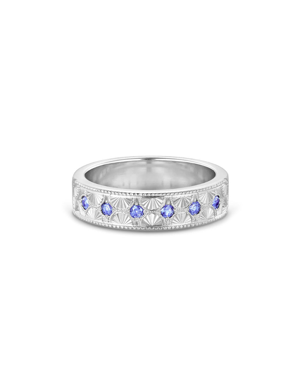Beatrice Hand Engraved Band - Image 84