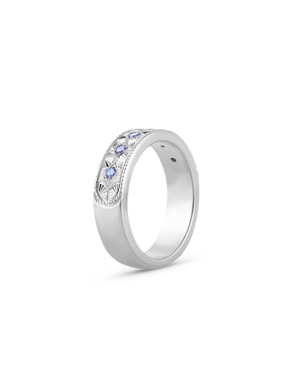 Beatrice Hand Engraved Band - Image 86