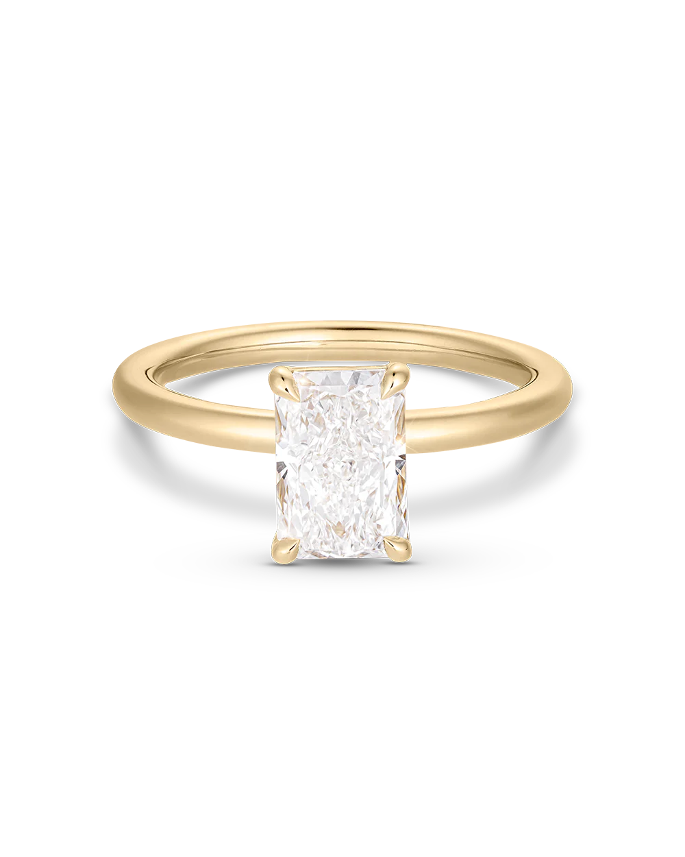 Carrie 2.09ct Radiant Cut Engagement Ring