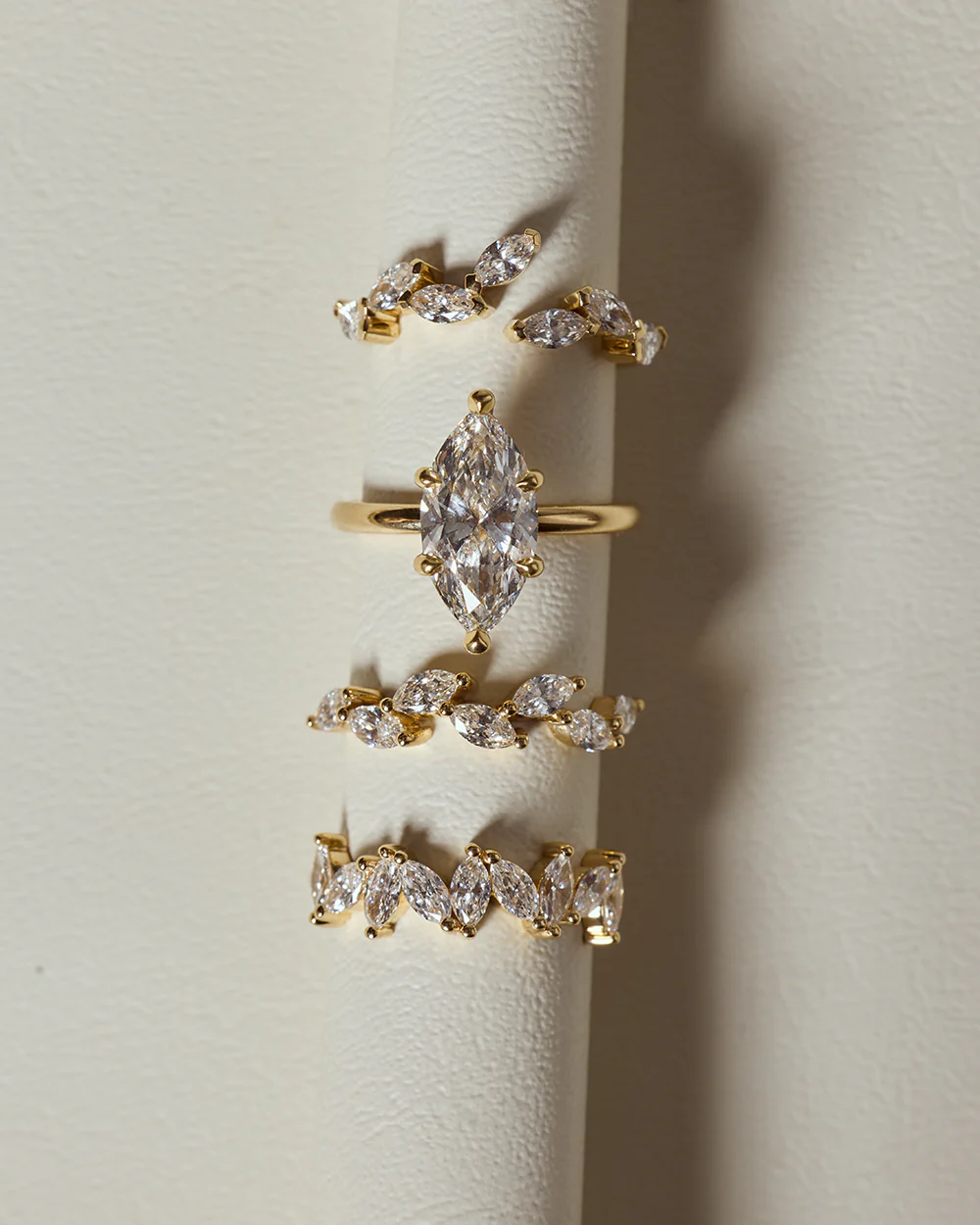 Colette Marquise Diamond Wrap Ring - Image 5