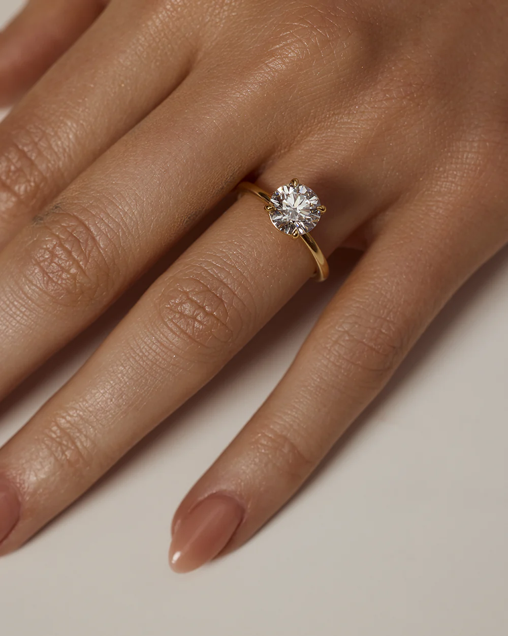 Emilie 2.09ct Round Diamond Engagement Ring - Image 2