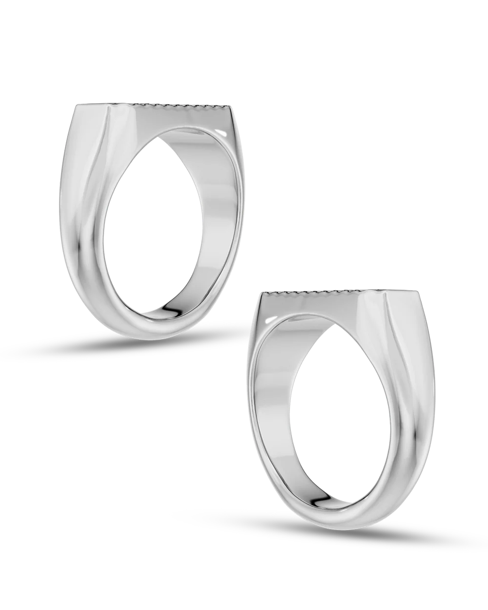 Groove Signet Ring - Image 10