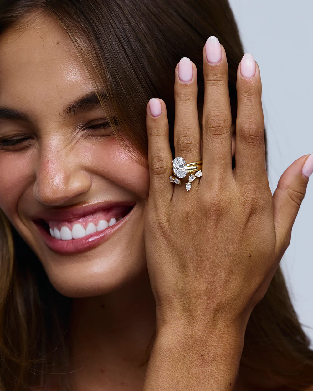 Ines Pear Diamond Wrap - Image 5