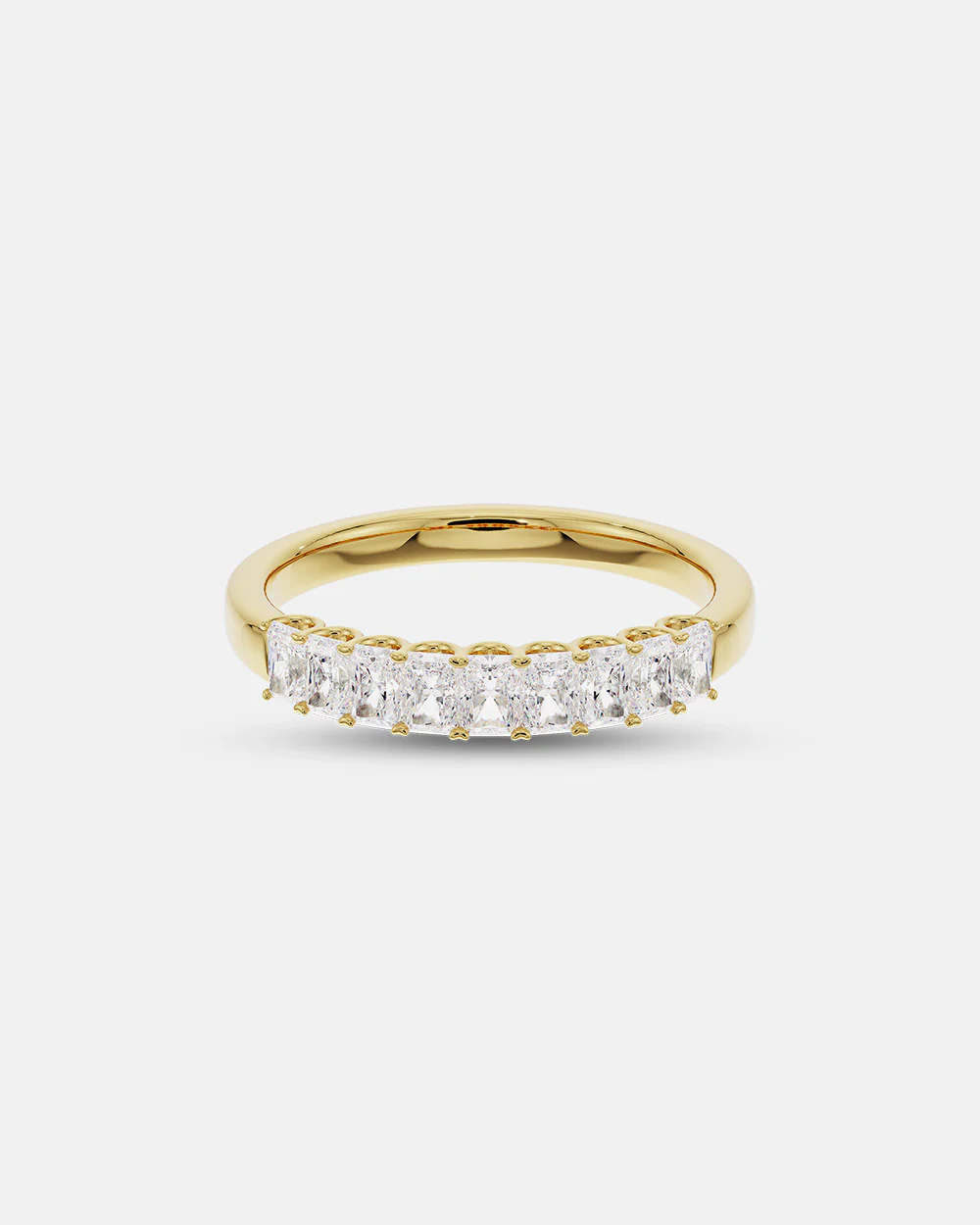 Ita Radiant Claw Set Diamond Band - Image 13