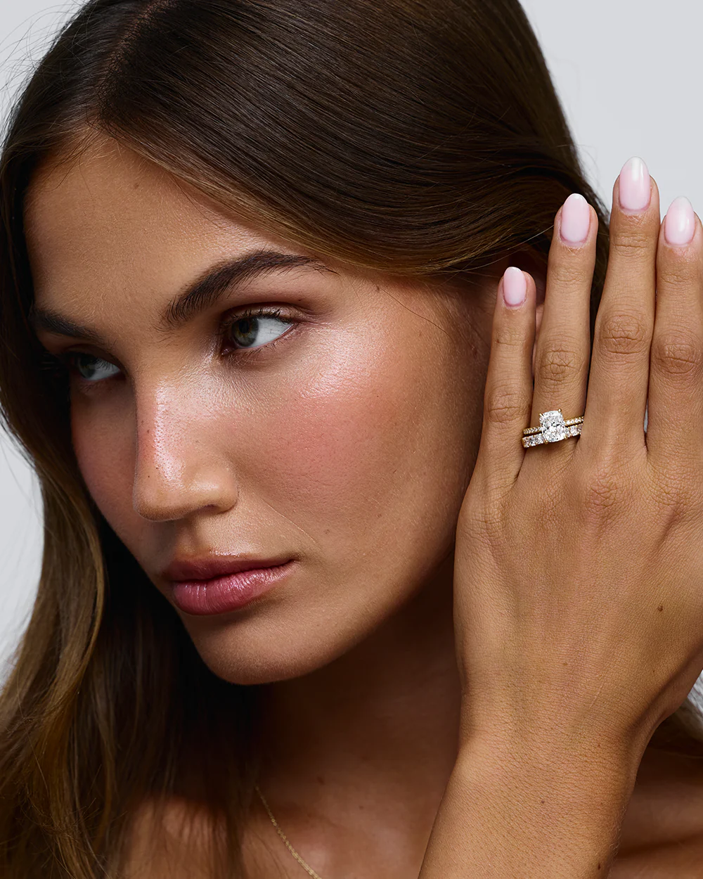 Ita Radiant Claw Set Diamond Band - Image 3