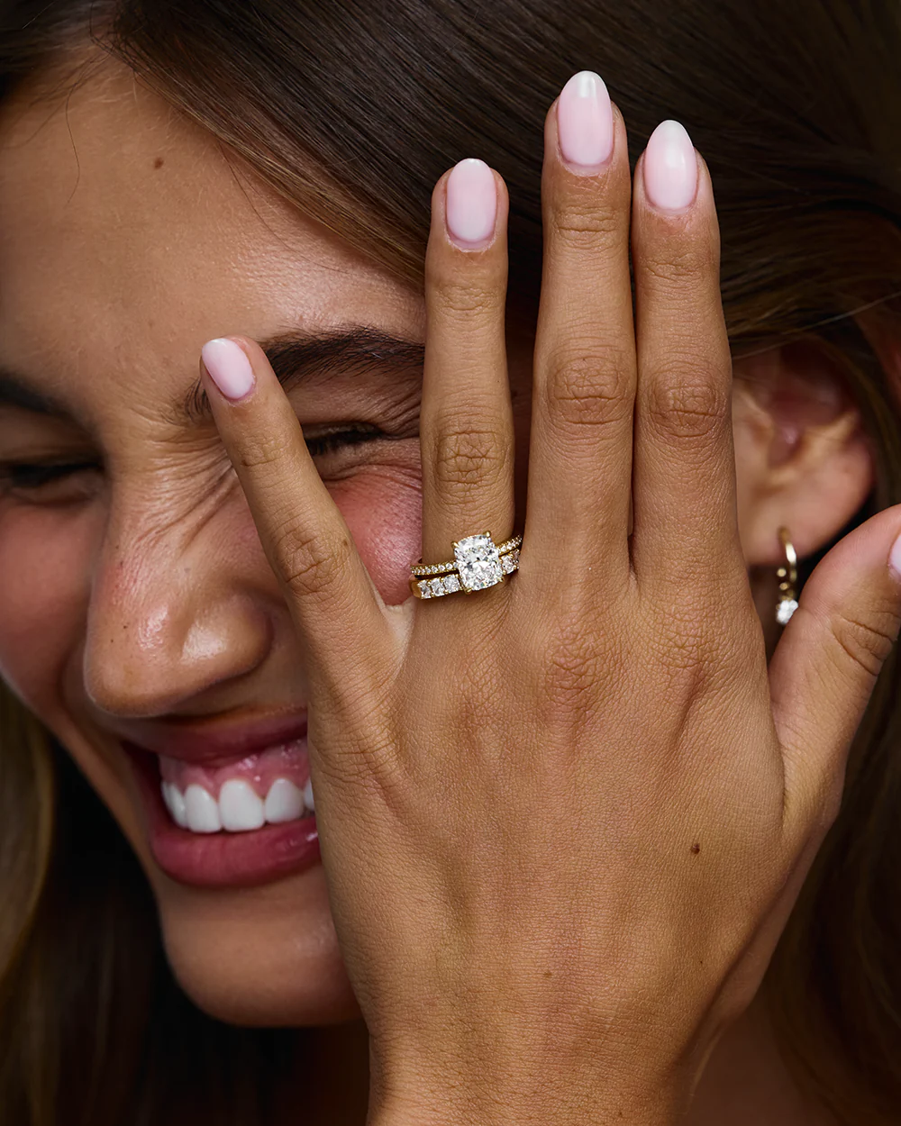 Ita Radiant Claw Set Diamond Band - Image 4