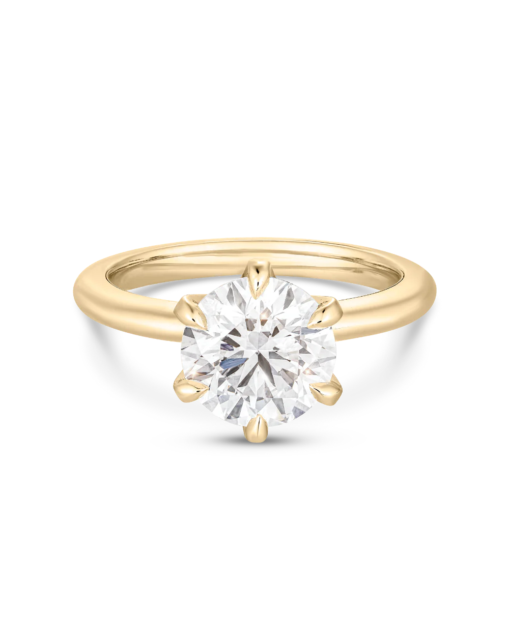 Jessica 2.51ct Brilliant Round Solitaire Diamond Engagement Ring