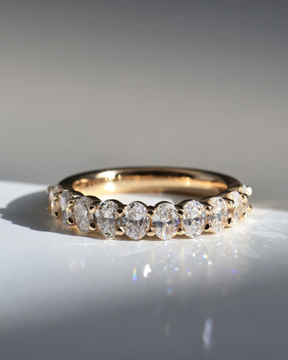 Natalie Oval Diamond Band - Image 3