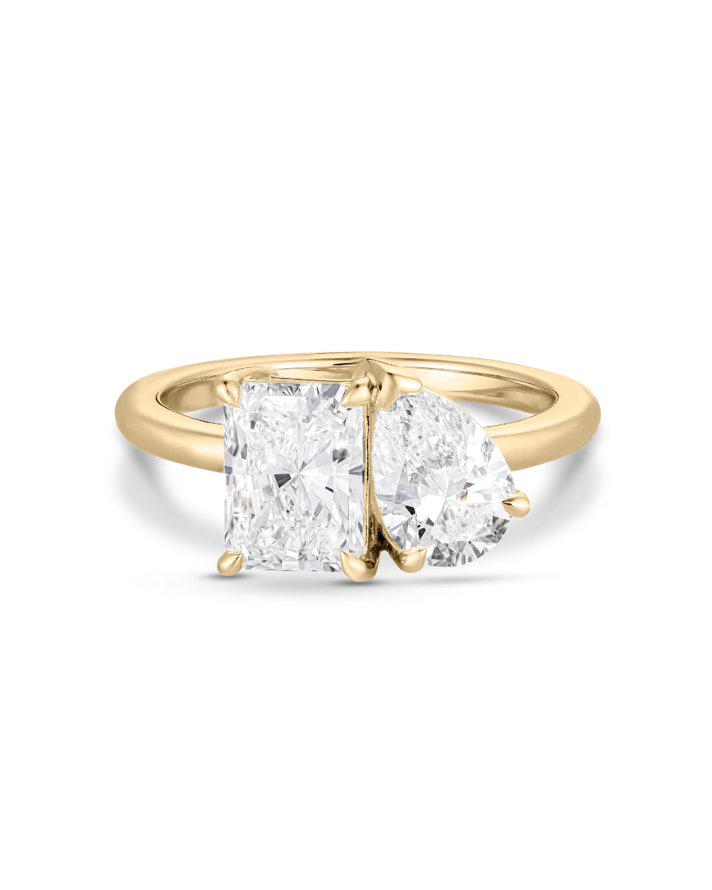 Nova 2.54ct Toi et Moi Engagement Ring