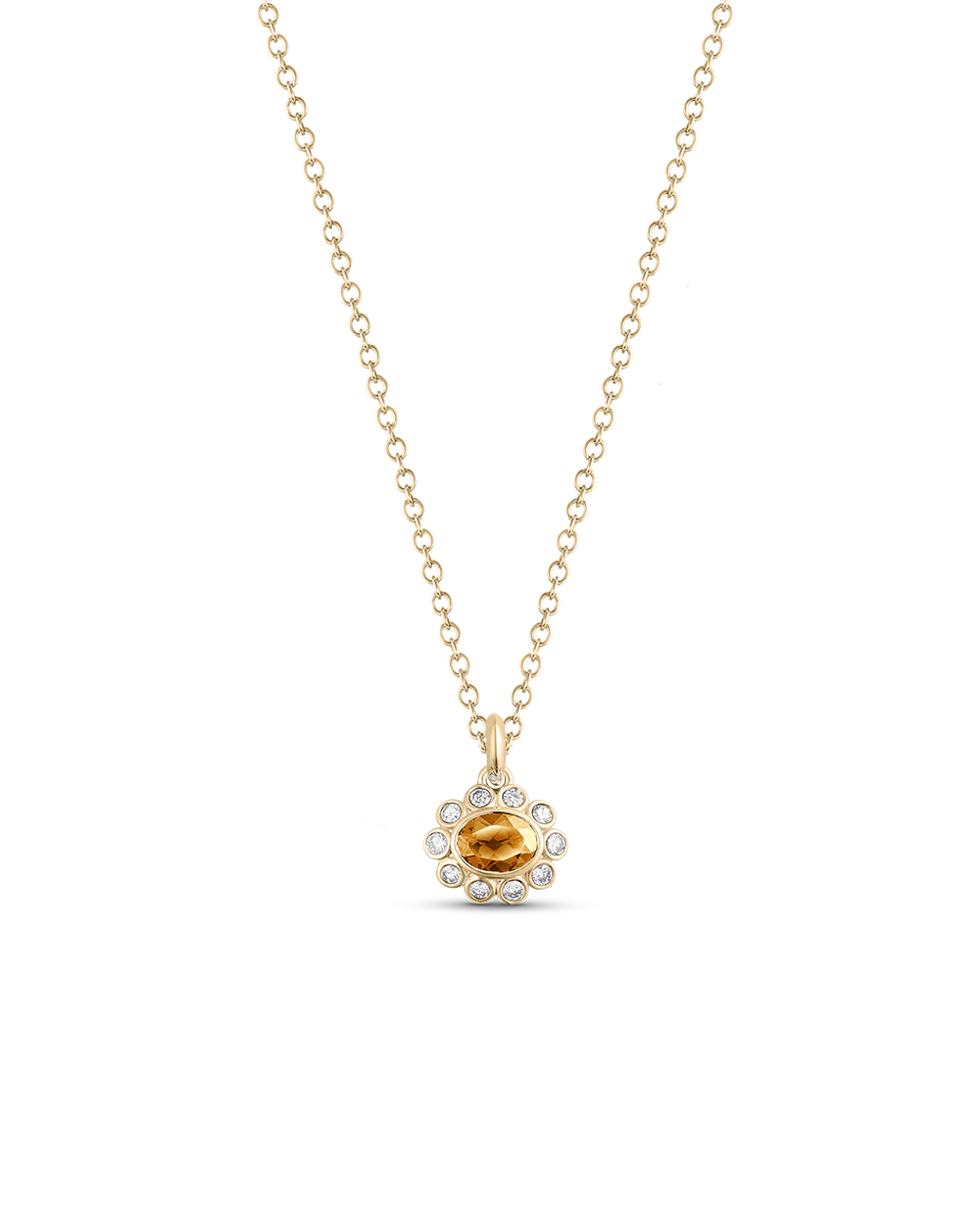 Ophelia Pendant - Citrine - Image 25