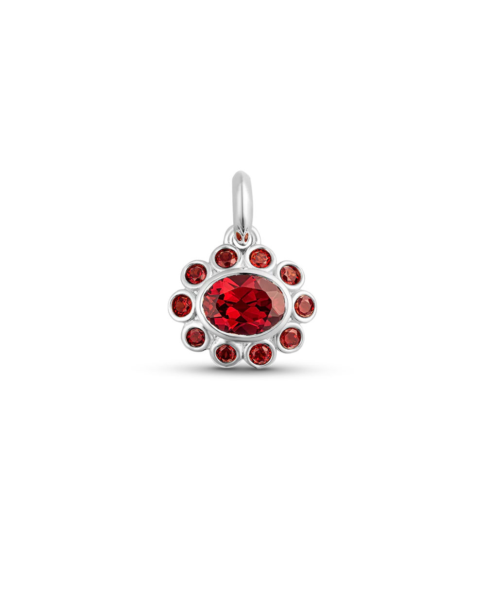 Ophelia Pendant - Garnet - Image 15