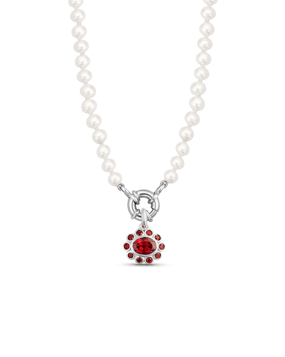 Ophelia Pendant - Garnet - Image 21