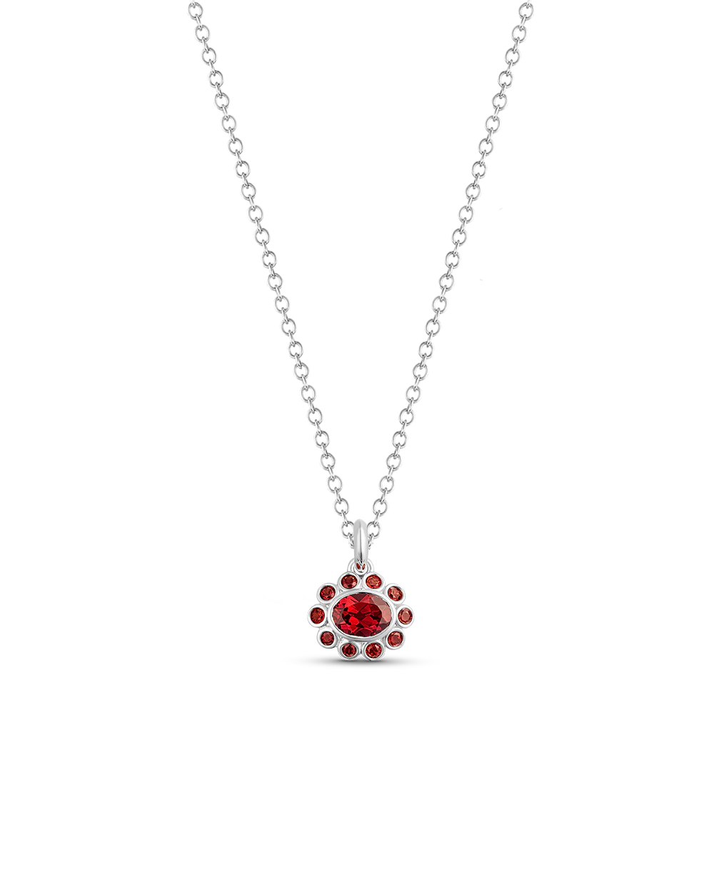 Ophelia Pendant - Garnet - Image 26