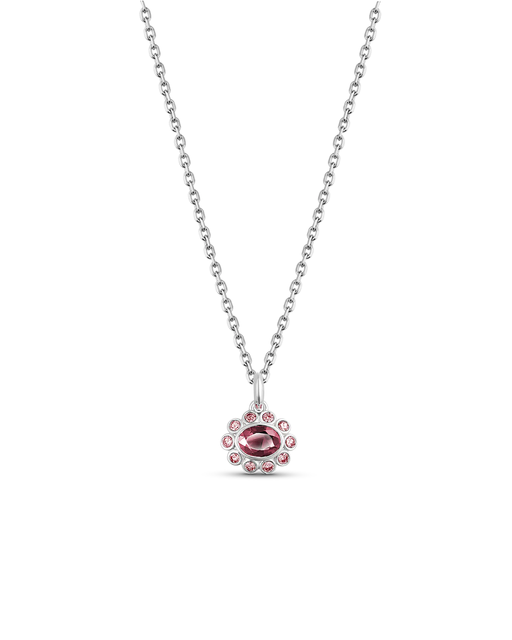 Ophelia Pendant - Pink Tourmaline - Image 24