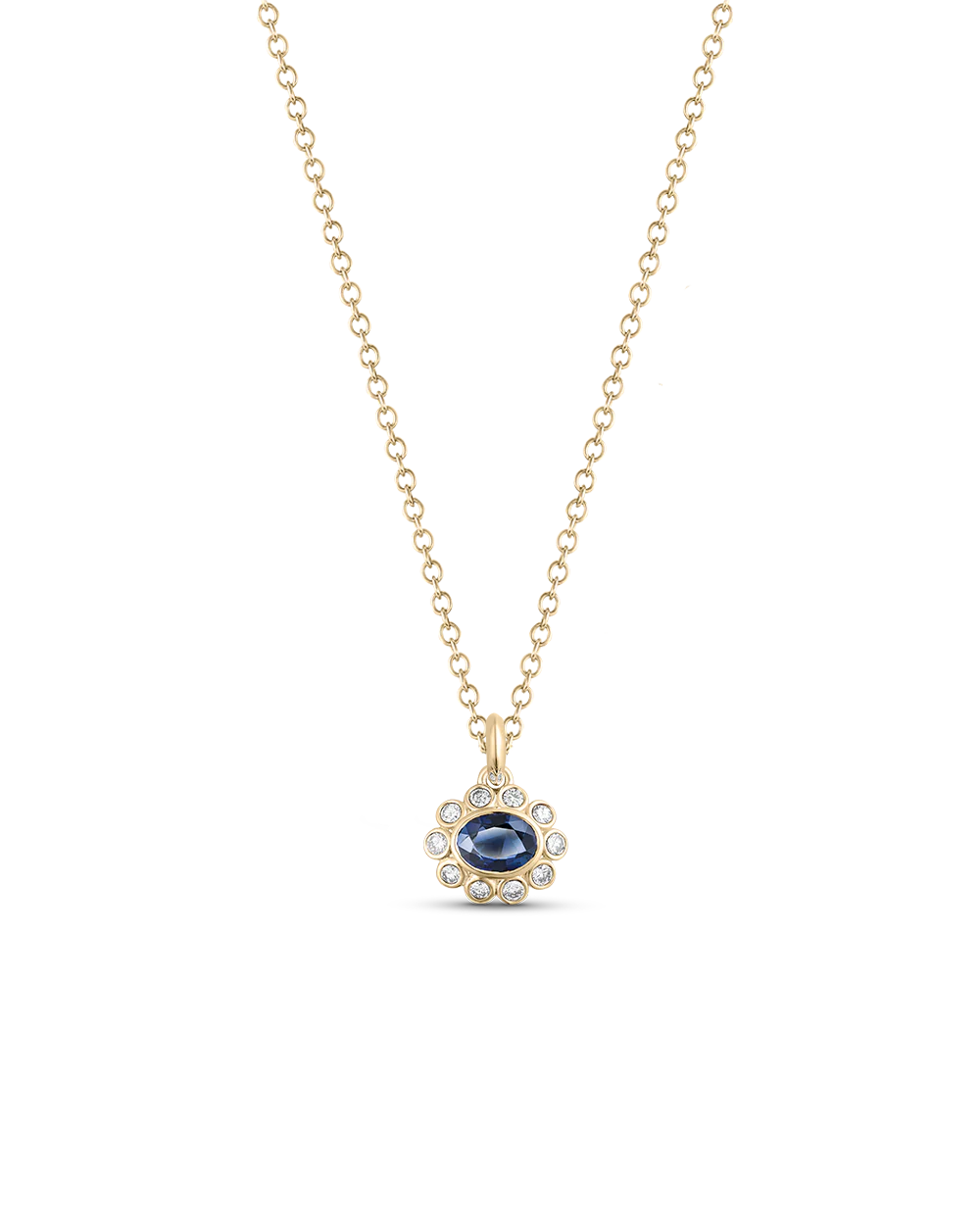 Ophelia Pendant - Sapphire - Image 22