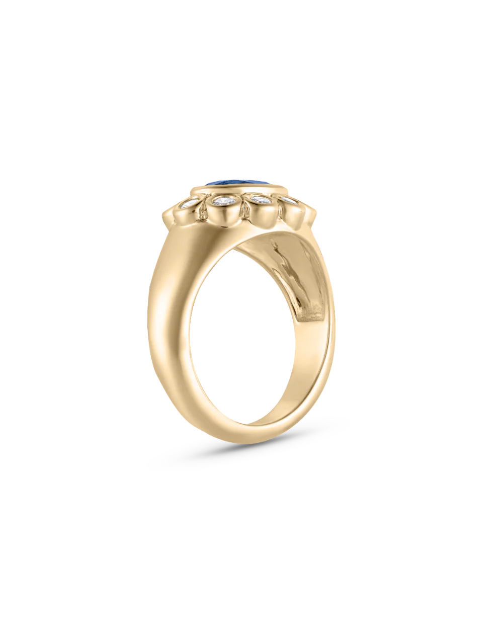 Ophelia Pinky Ring - Sapphire - Image 12