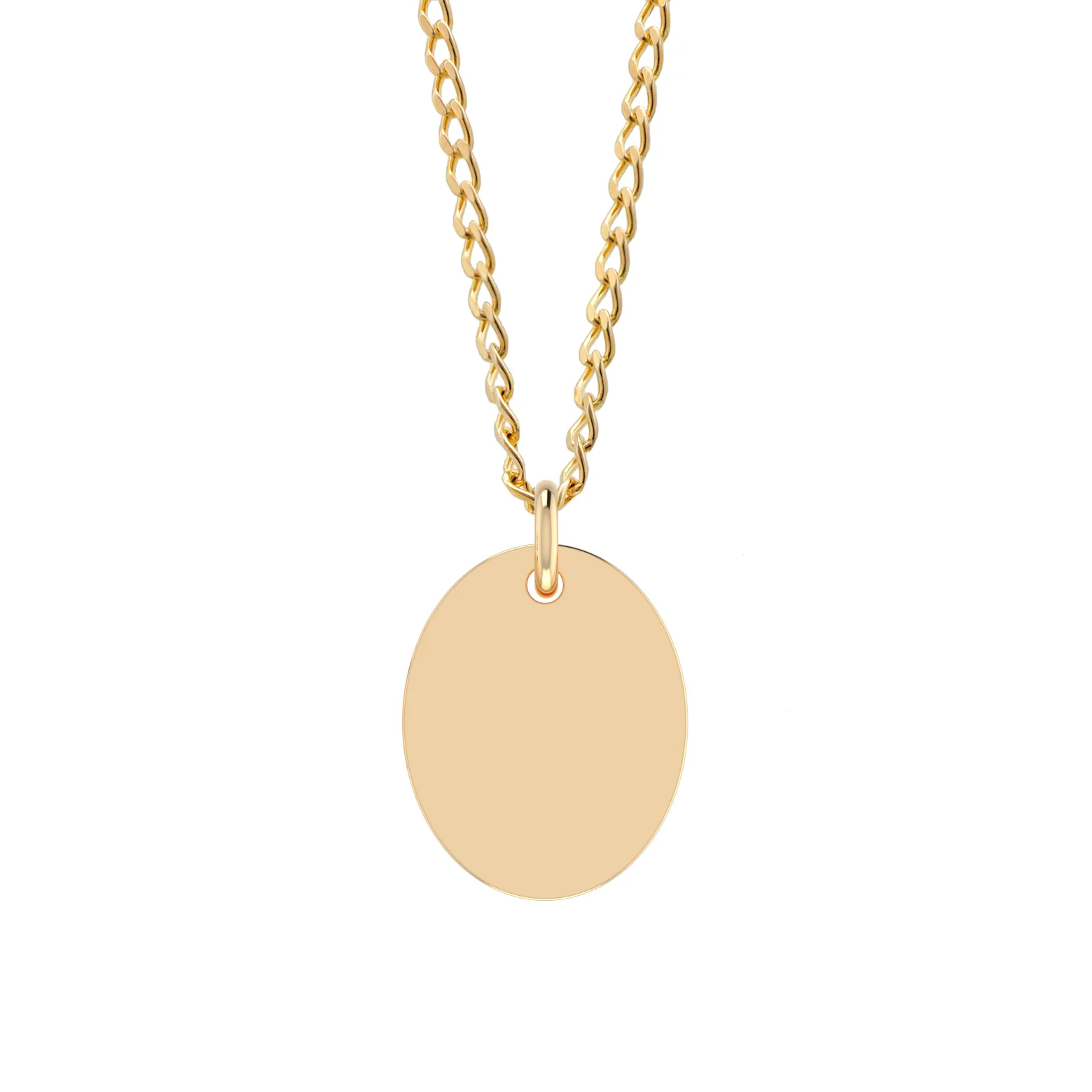 Oval Disc Pendant - Image 6