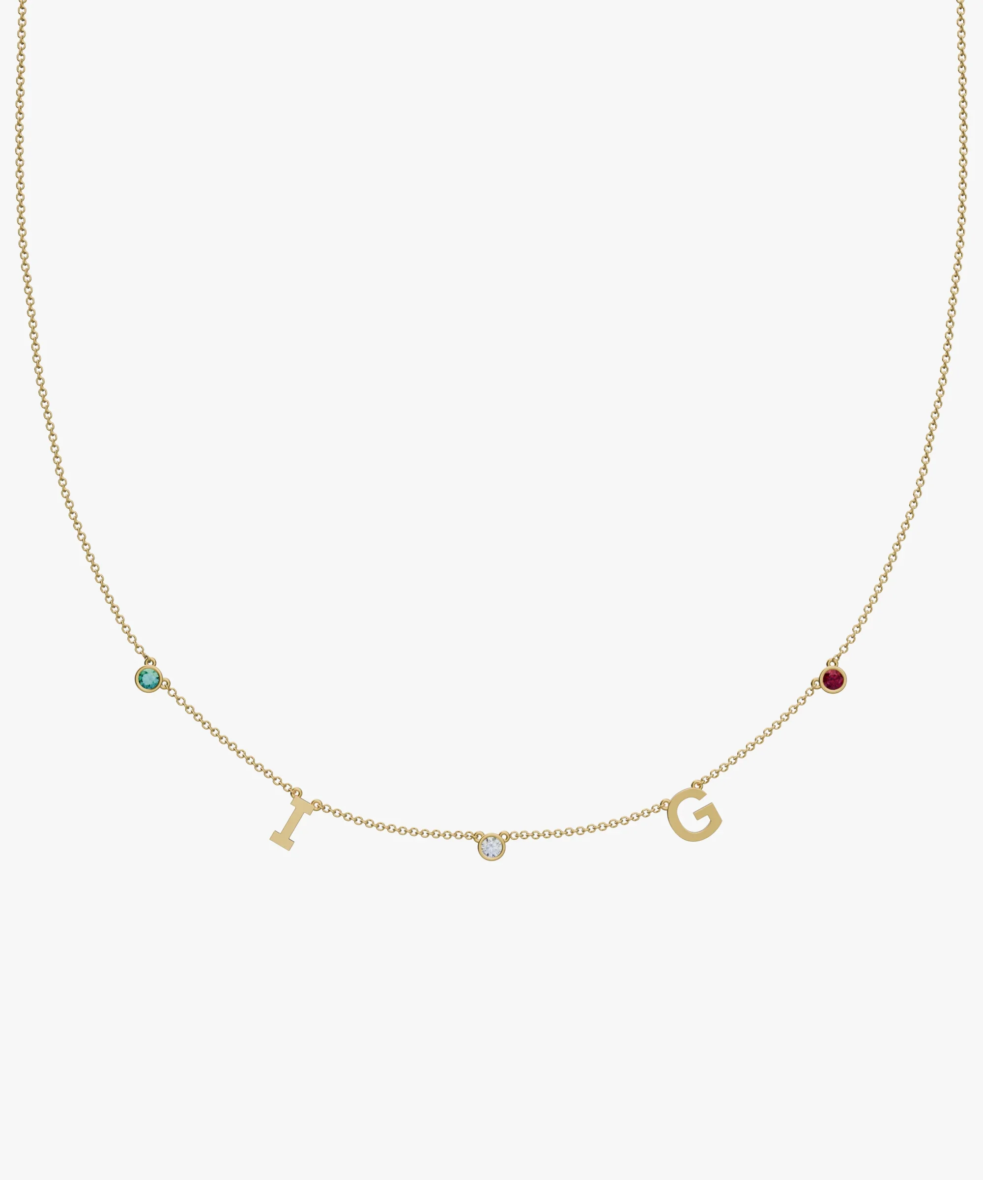 Personalised Charm Necklace