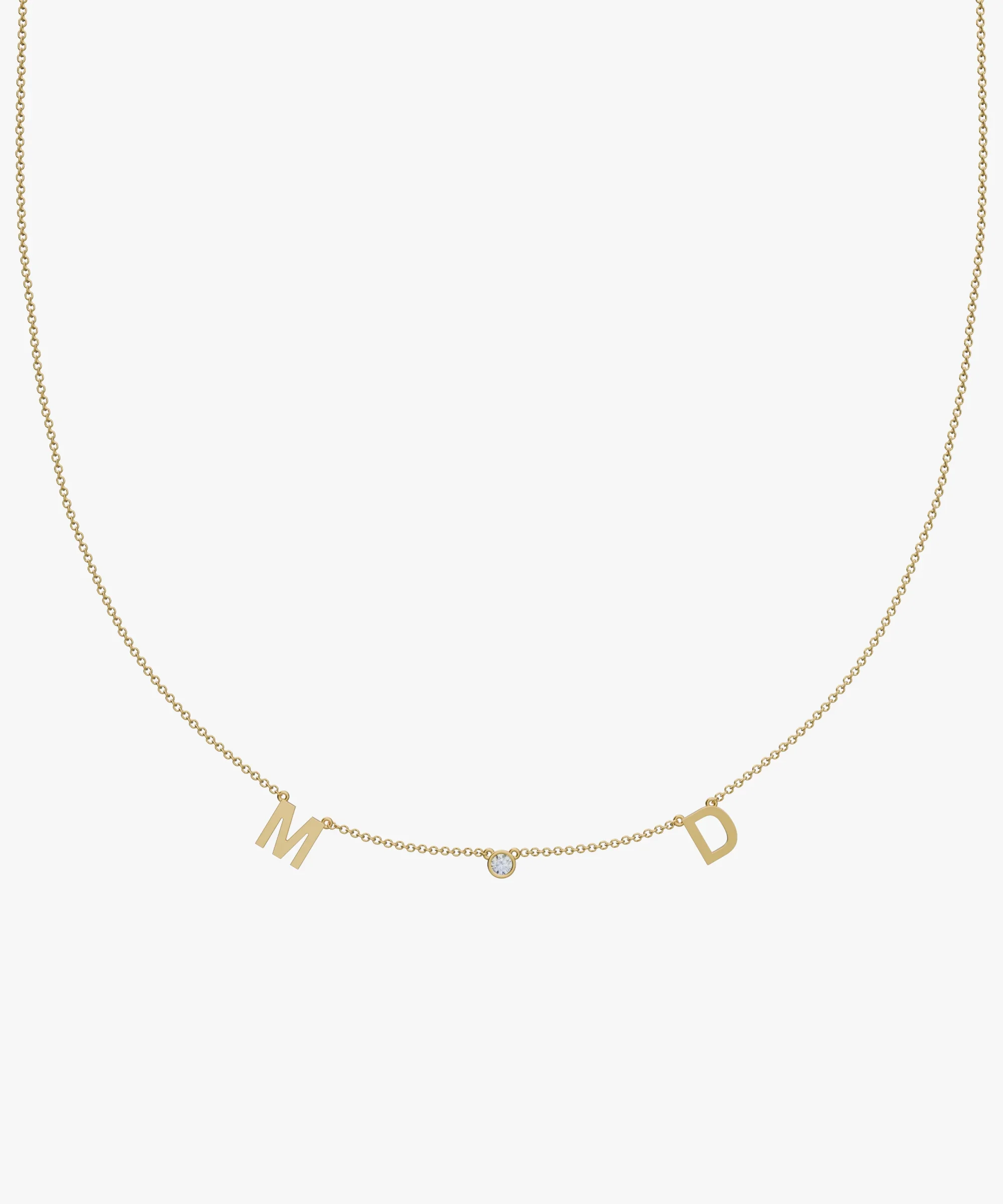 Personalised Charm Necklace