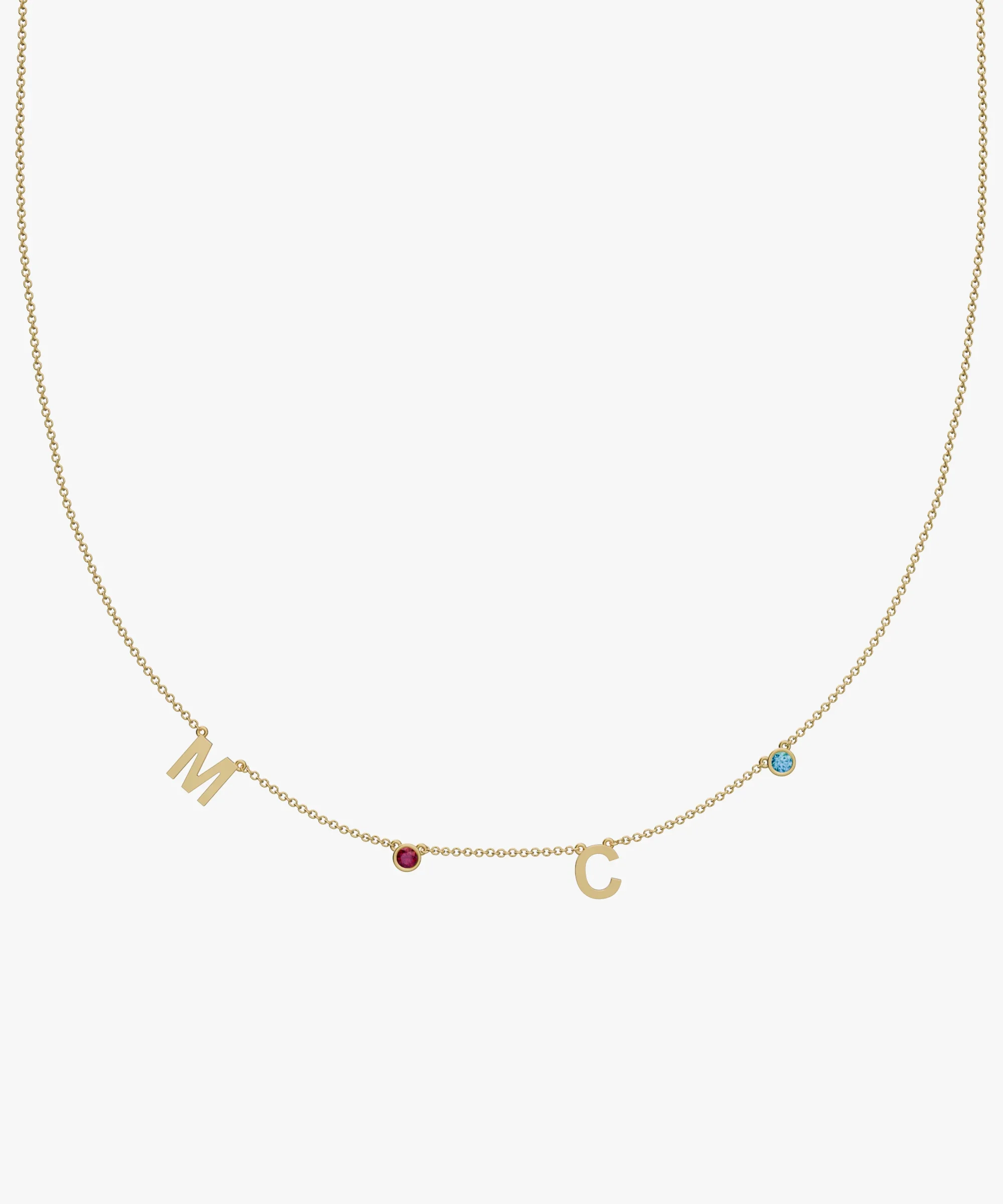 Personalised Charm Necklace