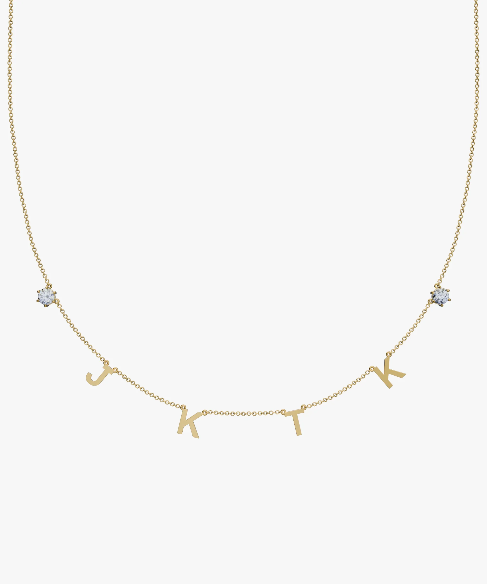 Personalised Charm Necklace