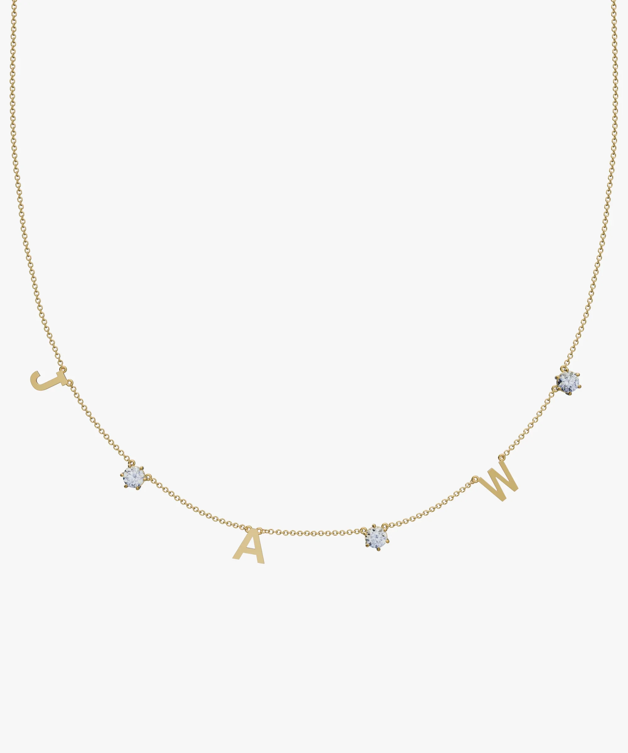Personalised Charm Necklace