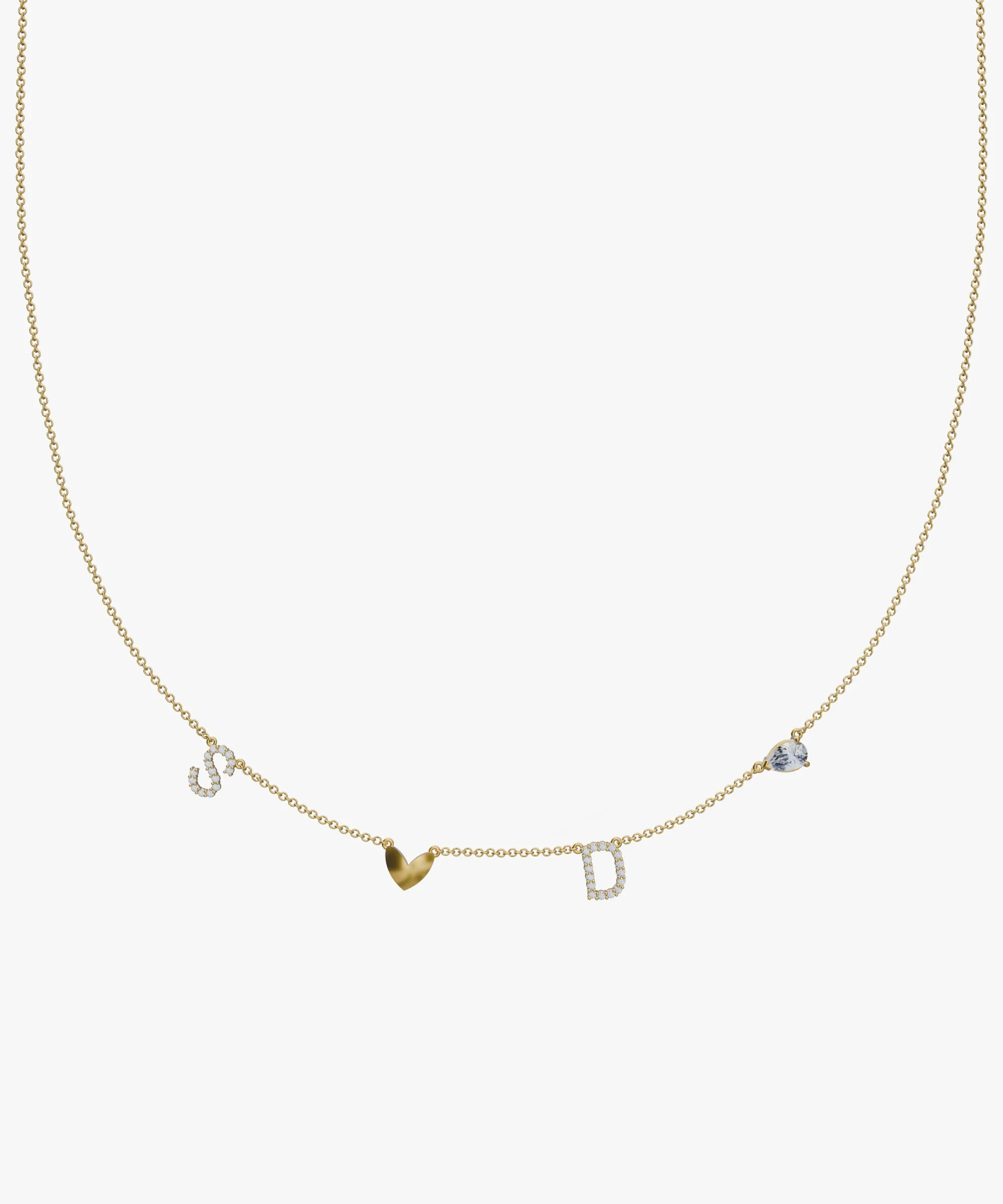 Personalised Charm Necklace