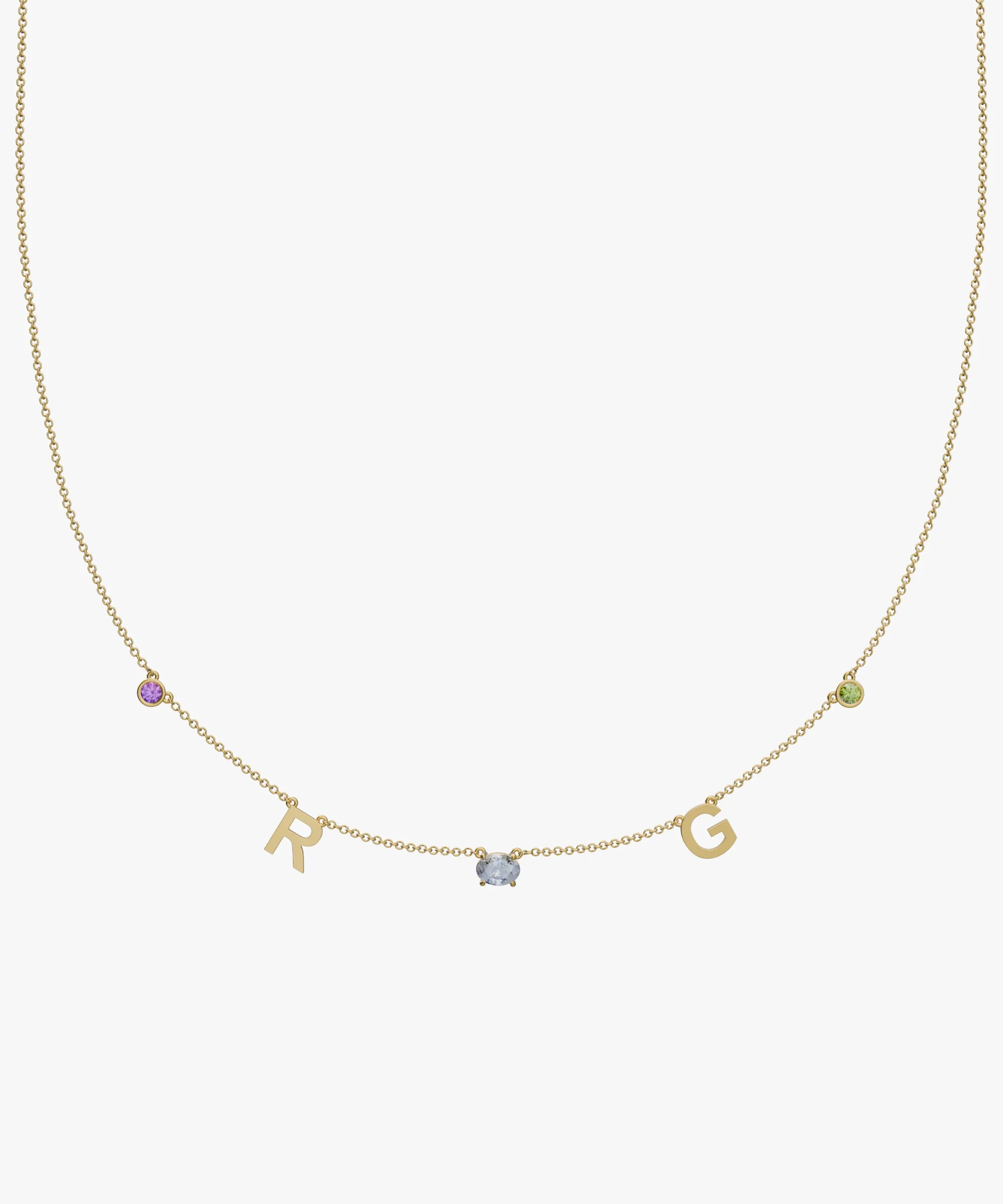 Personalised Charm Necklace