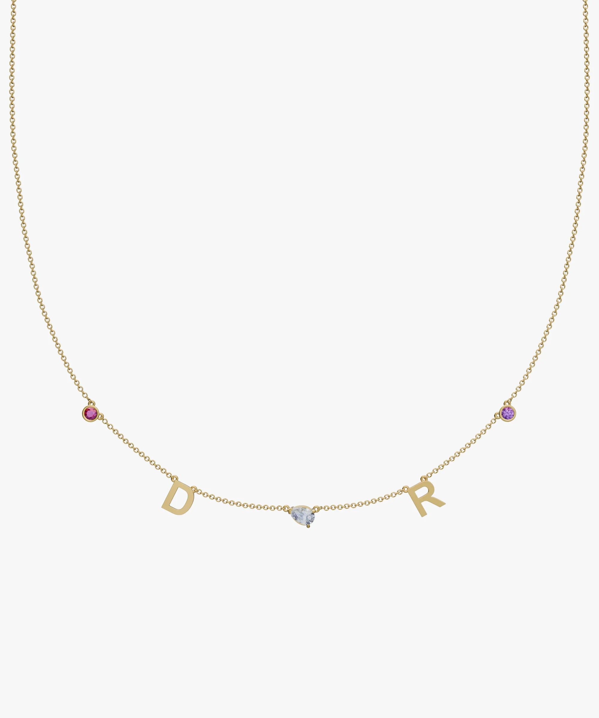 Personalised Charm Necklace
