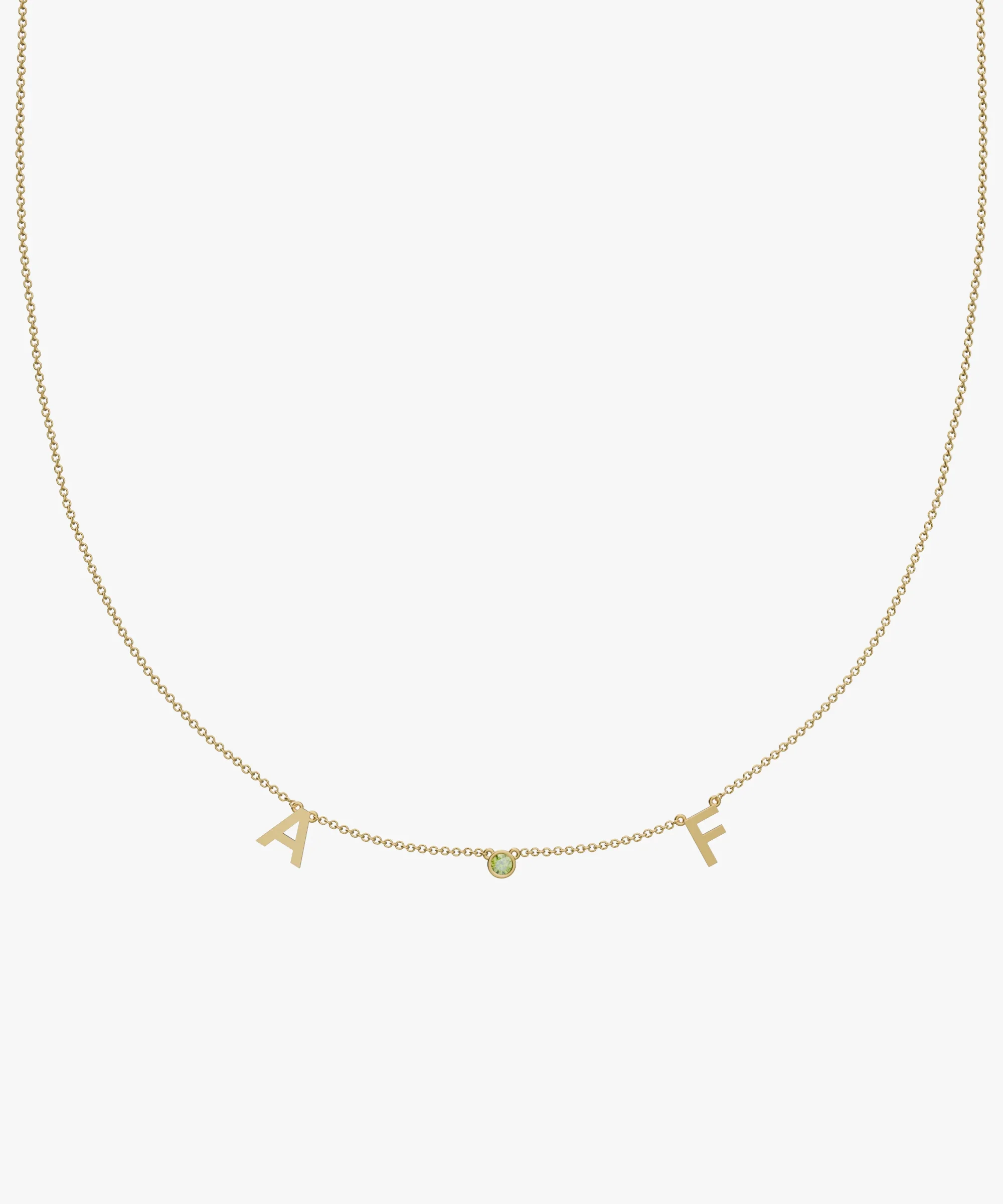 Personalised Charm Necklace