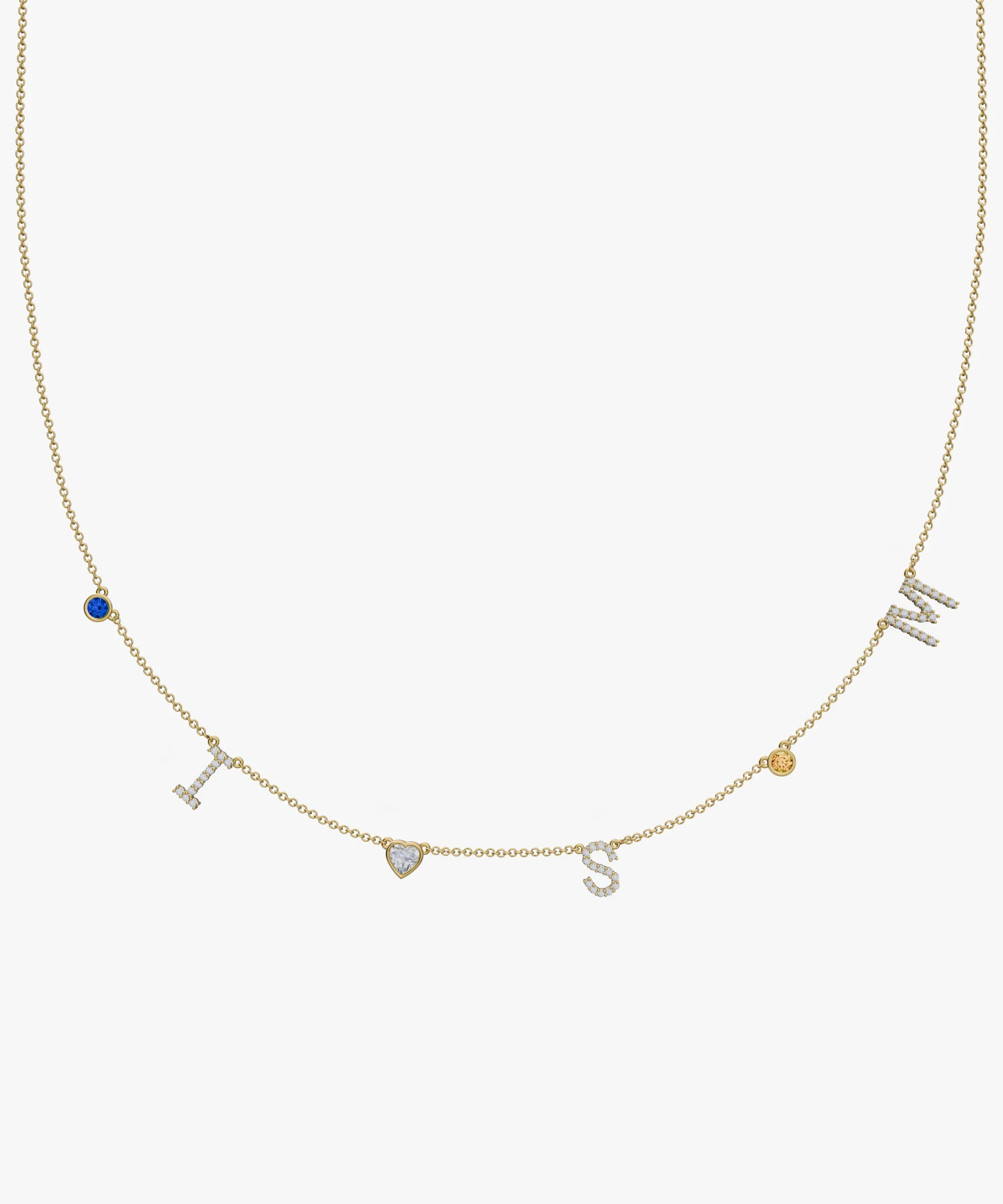 Personalised Charm Necklace