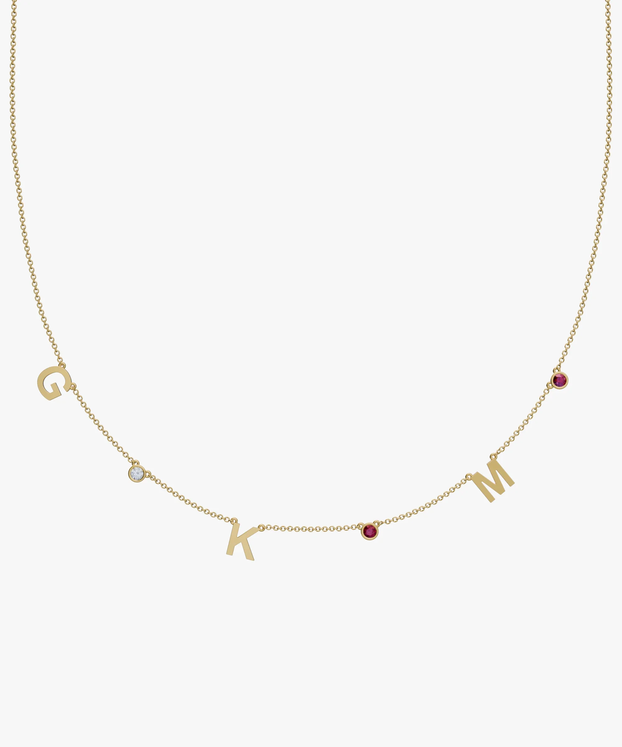 Personalised Charm Necklace