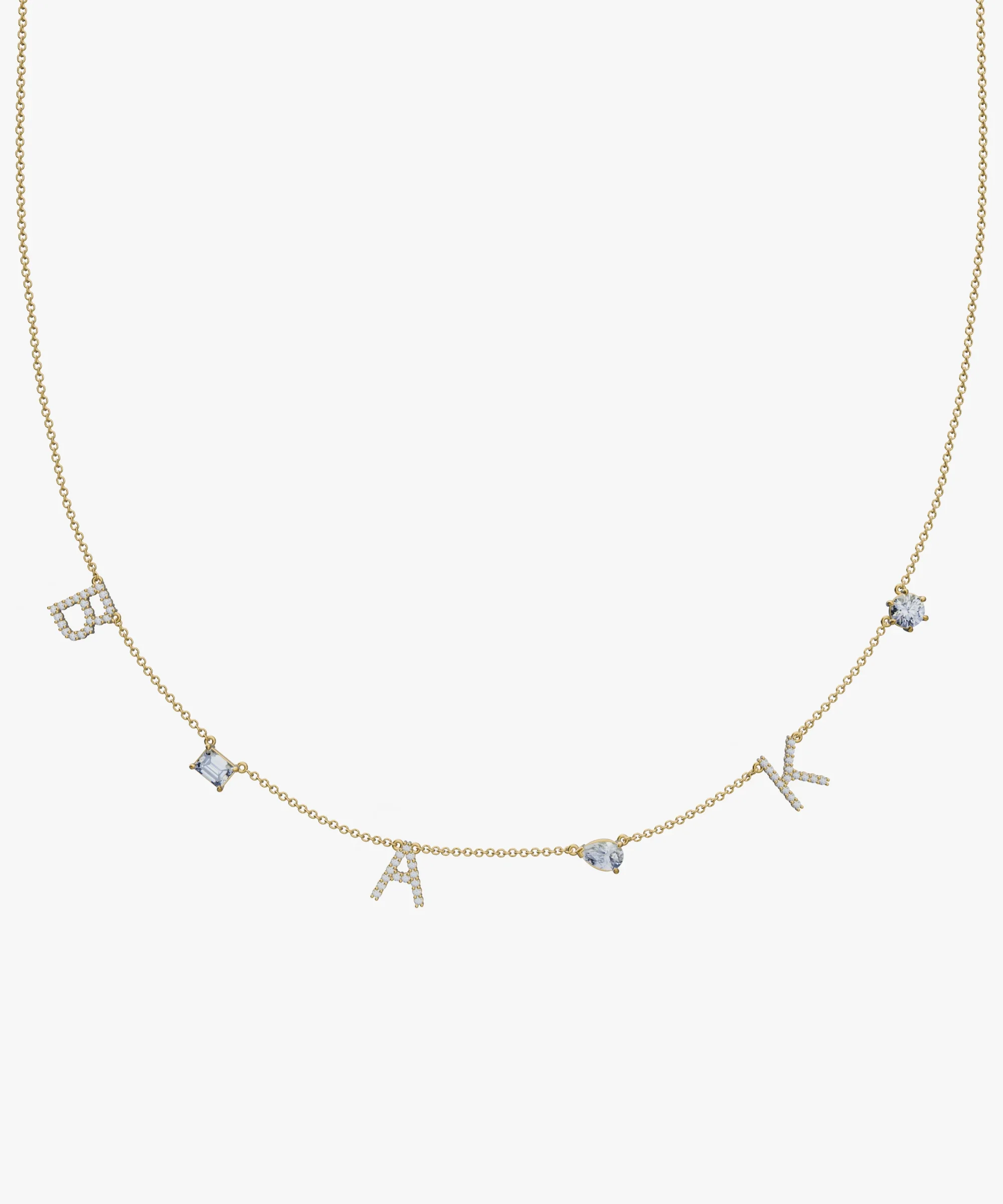 Personalised Charm Necklace