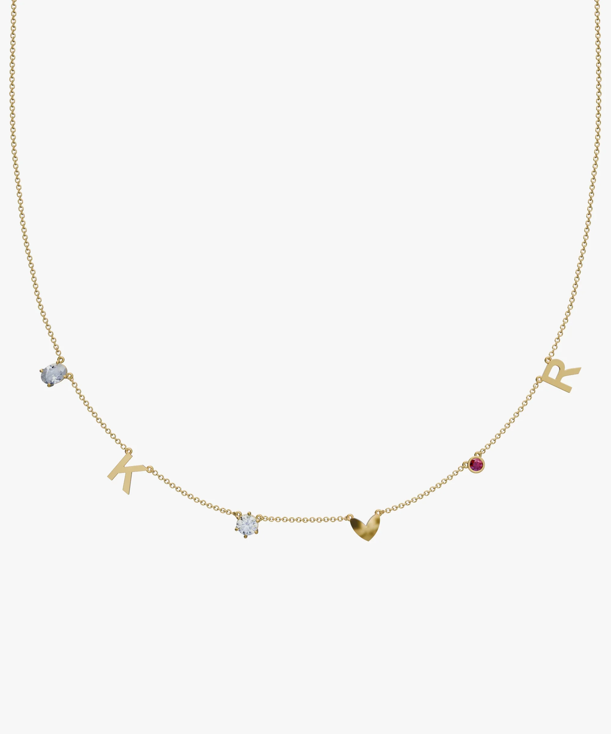 Personalised Charm Necklace