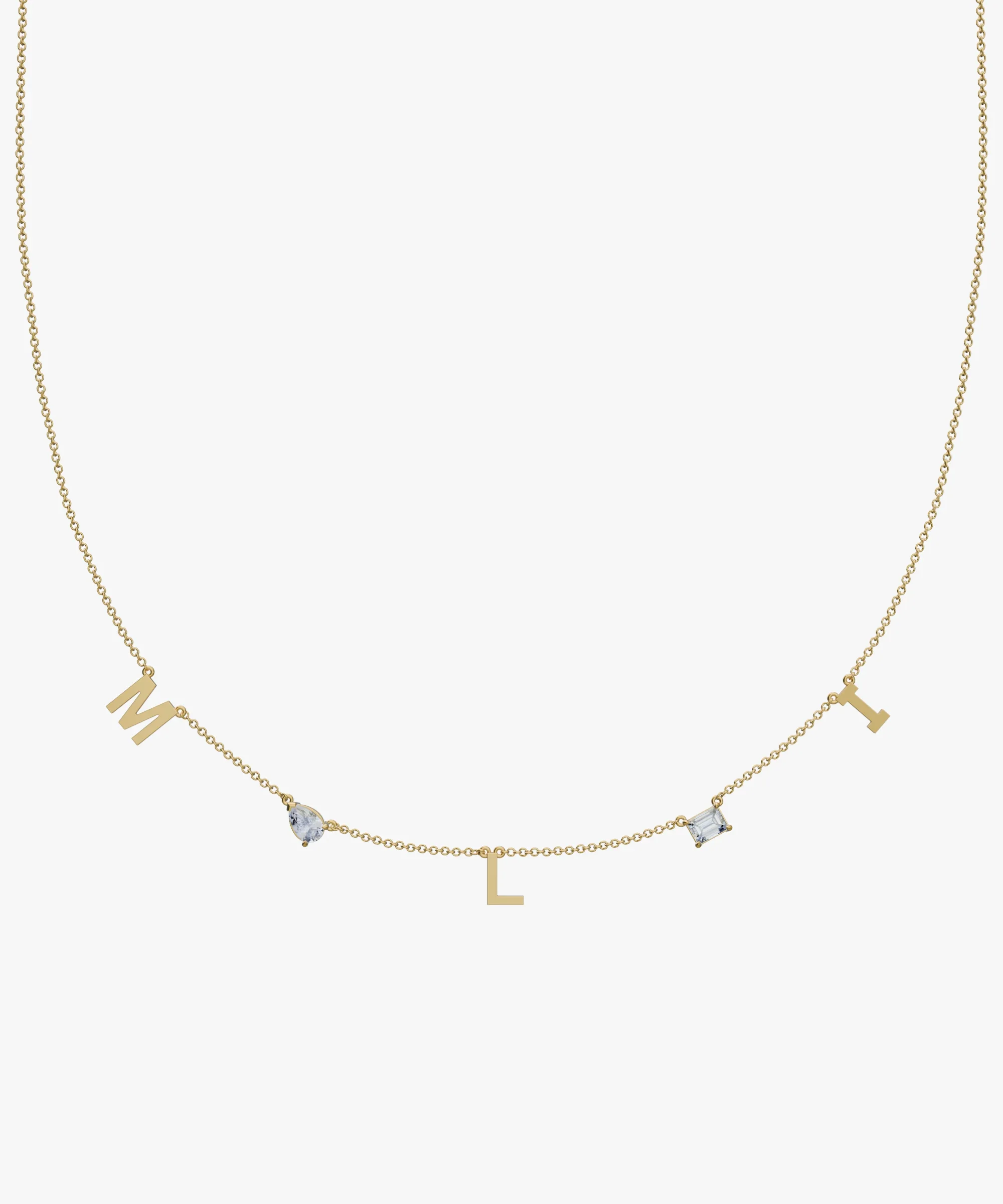 Personalised Charm Necklace