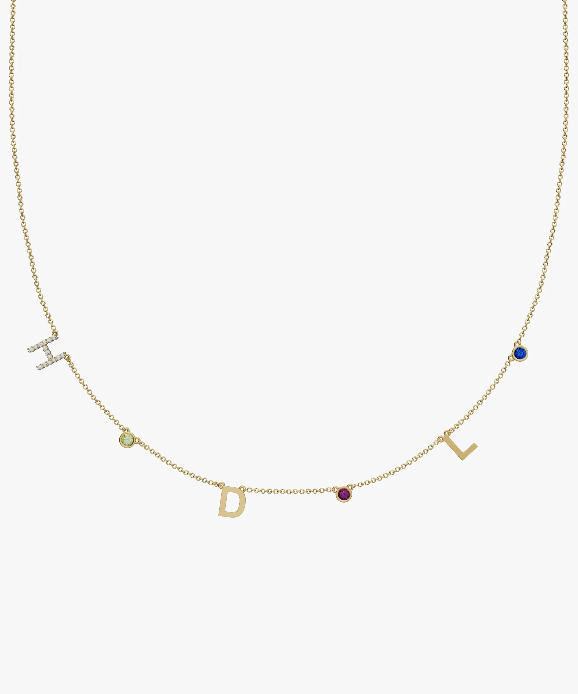 Personalised Charm Necklace