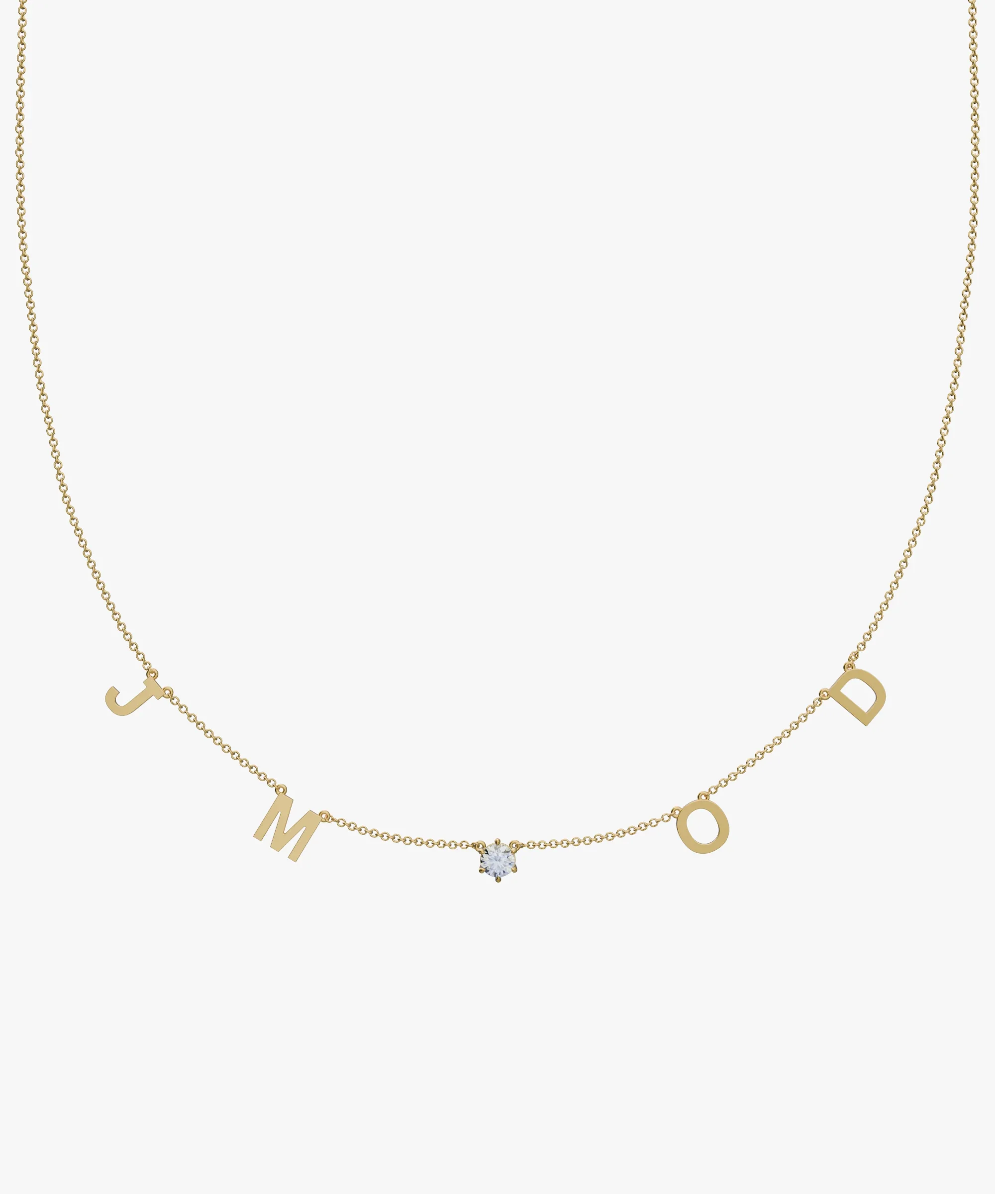 Personalised Charm Necklace