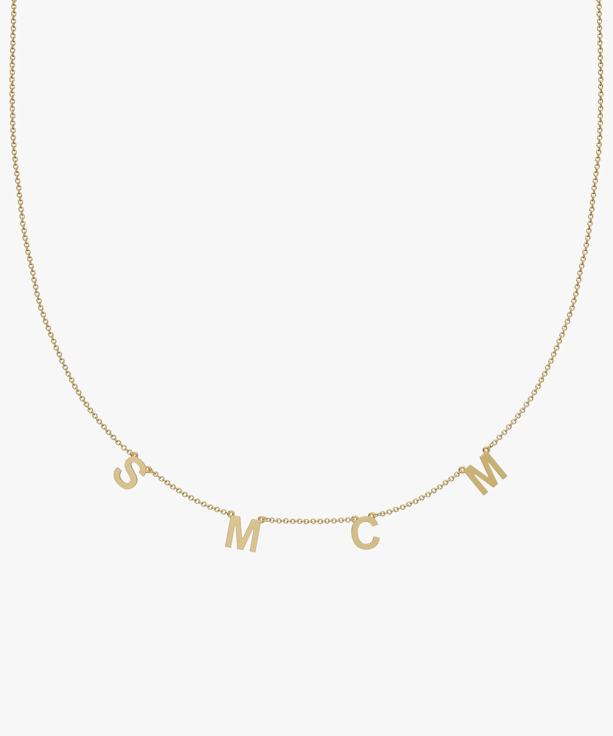 Personalised Charm Necklace