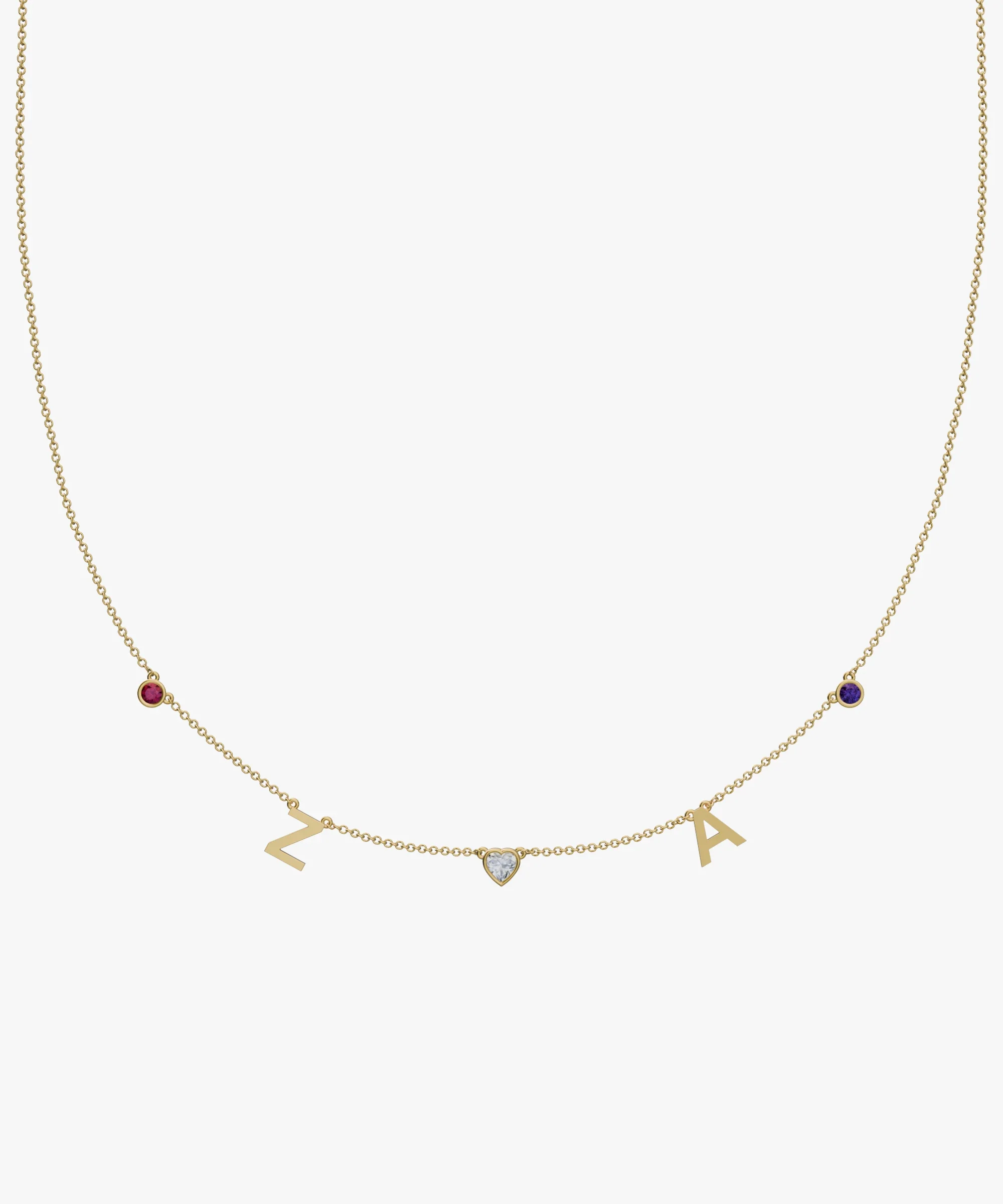 Personalised Charm Necklace
