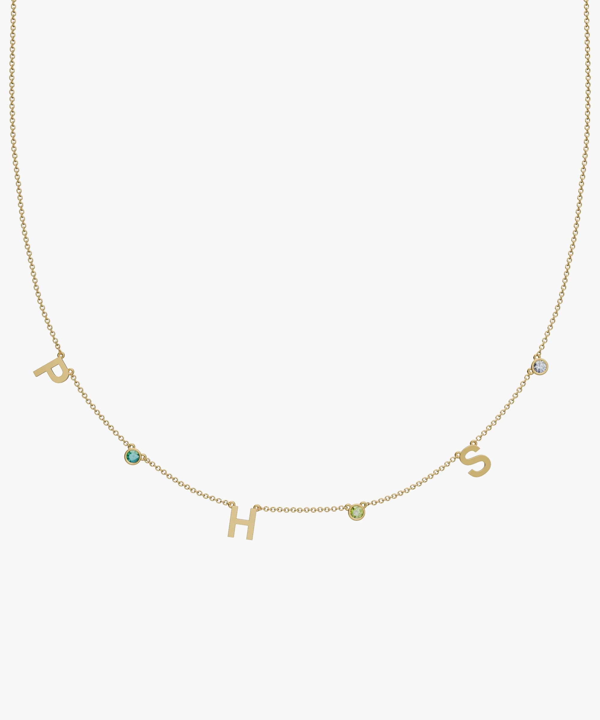 Personalised Charm Necklace